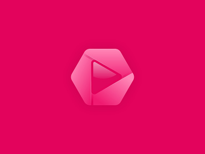 Hexagon play logo