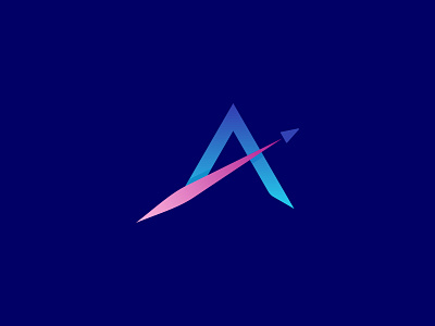 A + Rocket logo