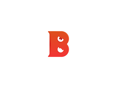 Bad B logo b logo bad ass branding creative design dual meaning eye fun graphic design identity illustrator initial logo letter logo logomark logotype modern red simple vector