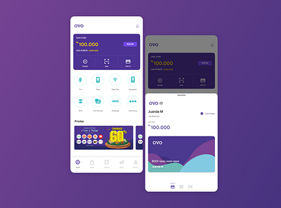 OVO Redesign app design ui ux