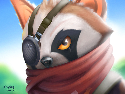 Biomutant biomutant cat charleyfox experiment101 fanart gameart illustration ninja painting videogame