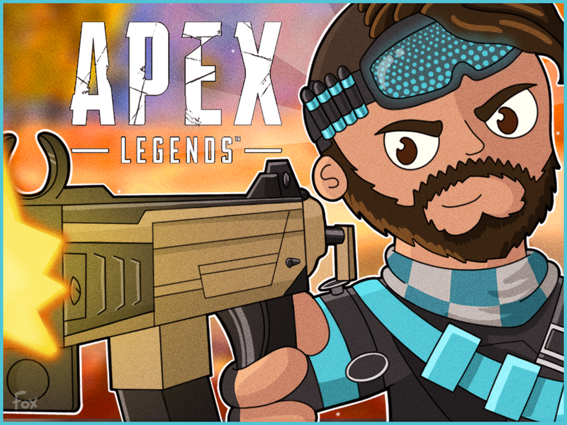 Apex Legends: Mirage Thumbnail by Charley Fox on Dribbble