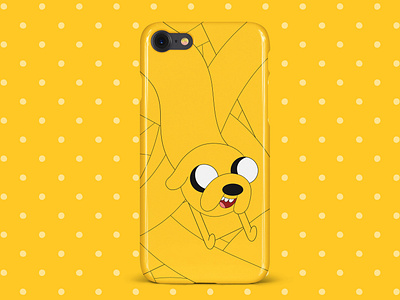 Jake iPhone Case adventure time cartoon cartoon illustration cartoon network design dog iphone iphone case iphone design jake the dog merchandise redbubble