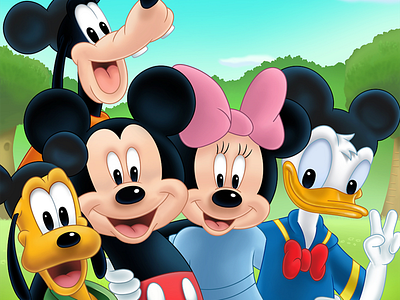 Mickey & Friends disney donald duck goofy mickey mickey friends mickey and friends mickey mouse minnie mouse pluto