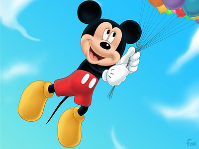 Mickey Mouse! cartoon disney illustration mickey mickey friends mickey and friends mickey mouse