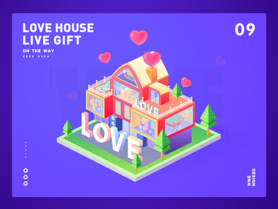 Love House-Live gift