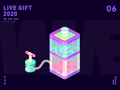 2020-LIVE GIFT 2020 affinity designer design illustration live gift love wme
