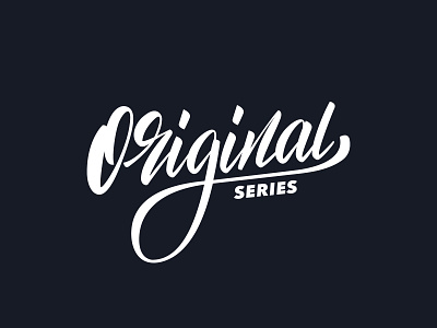 Original Series lettering art branding brush calligraphy clothing design fashion hand lettering lettering logo logotype mark original packaging script type typo typography