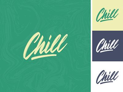 Chill lettering logo sketch apparel branding brush calligraphy chill clothing design fashion hand lettering handlettering label lettering logo logotype mark packaging script sketch type typography