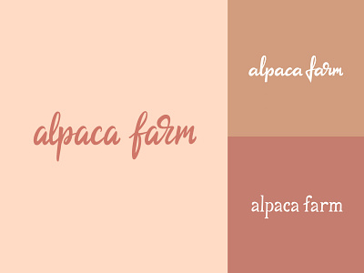 Logo sketches for Alpaca Farm alpaca branding calligraphy design farm farm logo fashion hand lettering handlettering identity lettering logo logotype mark script type typography