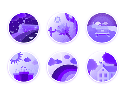 Sleep badge 12 graphic illustration ui