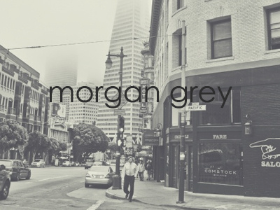 Morgan Grey brand branding copywriting