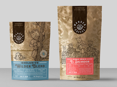 packaging design for coffee company 2