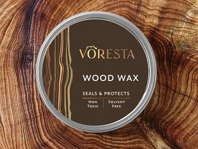 Branding for a new brand of wood oils & waxes branding eco graphic design label logo oil organic tree wax wood