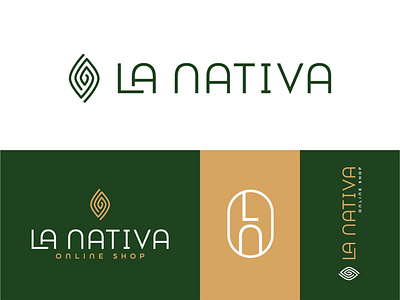 Branding for online shop (handcrafted artisan bags & jewelry) bag brandingminimal ethnic leaf logo native nature tribe woman