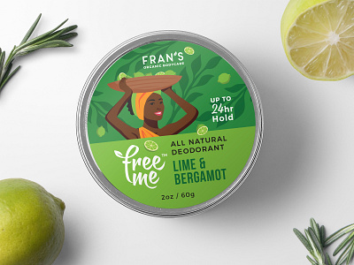 All natural deodorant - new flavor