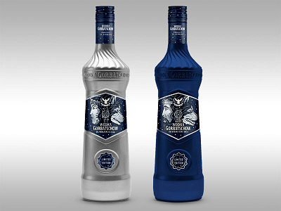 Design for Vodka contest "Mystic Ice World"