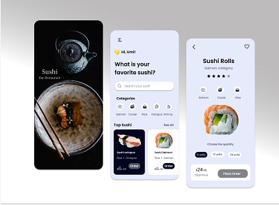 Sushi Bar/Restaurant - Food App