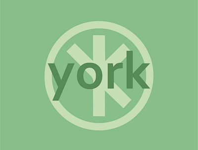 YK york logo branding graphic design logo