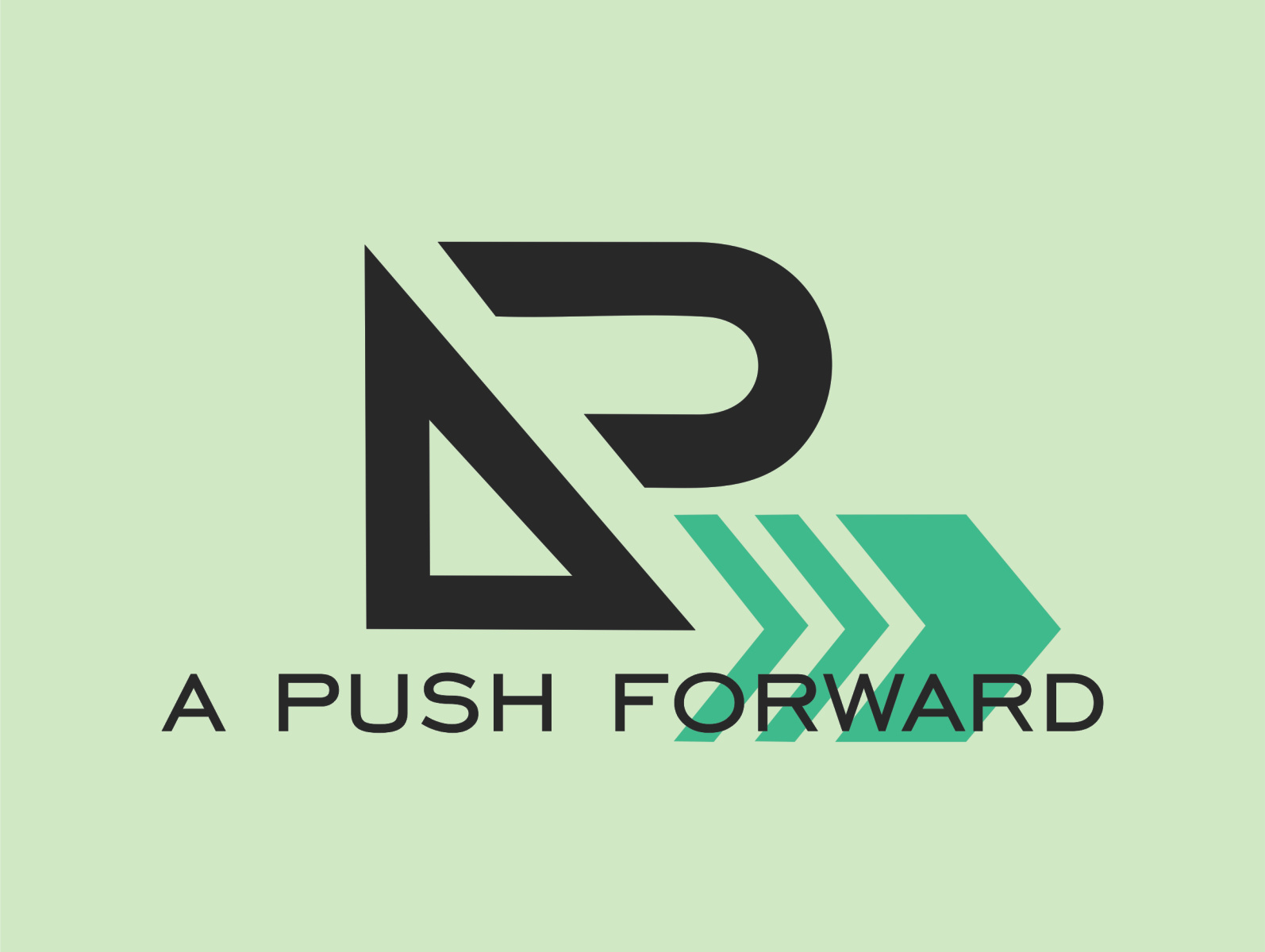 A PUSH FORWARD logo by Rza on Dribbble