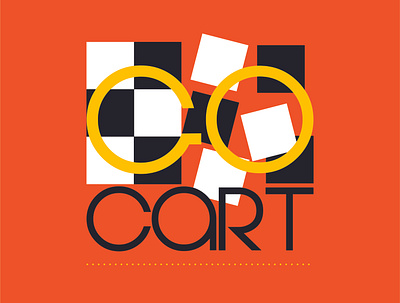 go cart logo branding graphic design logo