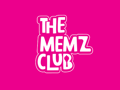 THE MEMZ CLUB brand brand logo branding e commerc logo fashion logo letter mark lettering lettering logo logo logo type logotipo minimal minimal logo minimalist minimalist logo typoghraphi typography