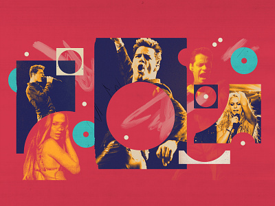 1999’s Latin Explosion for NPR 90s collage collage illustration illustration music pop music