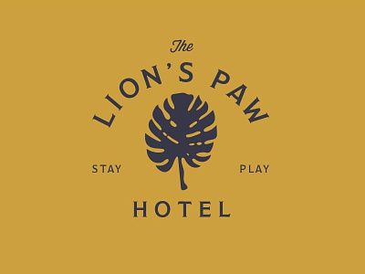 The Lion's Paw hotel leaf lion monstera paw plant