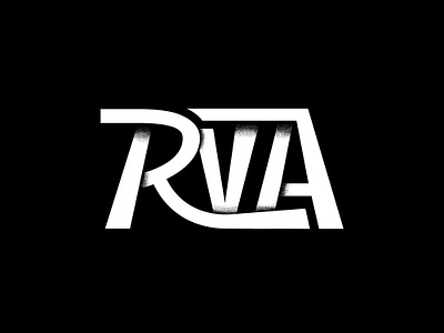 RVA lettering richmond rva type virginia