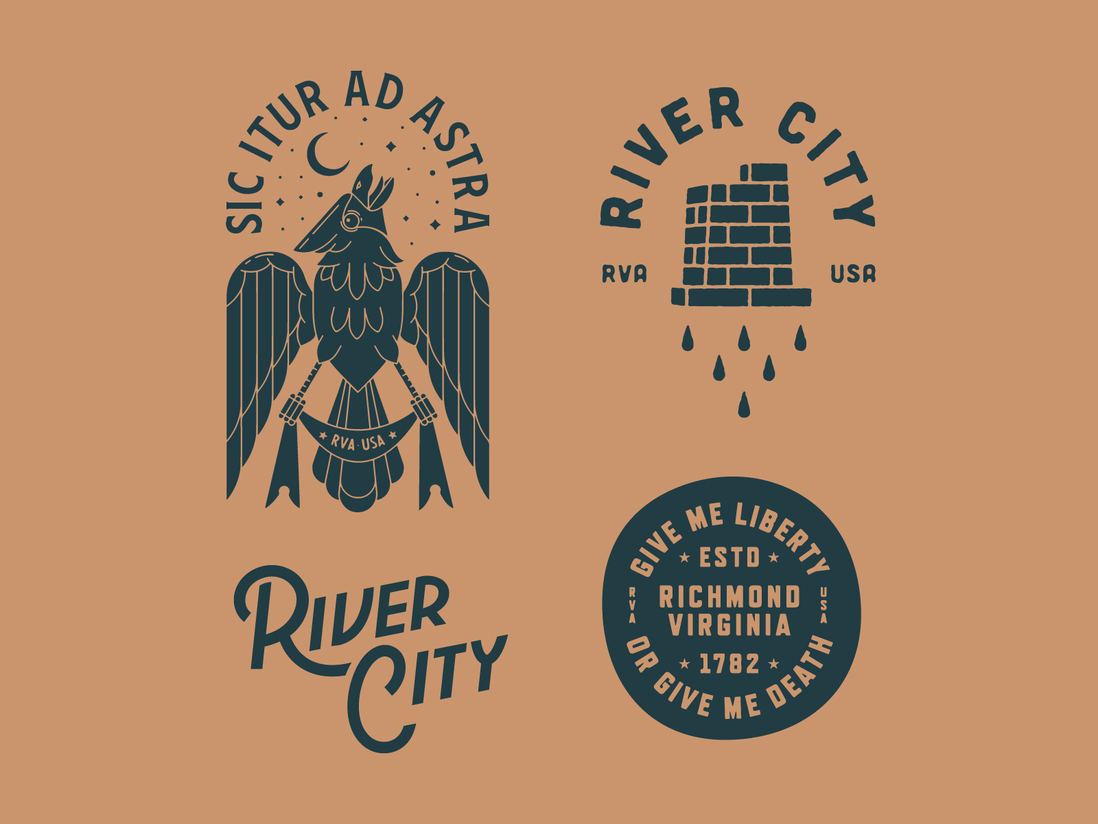 Richmond Tees by Blake Cale on Dribbble