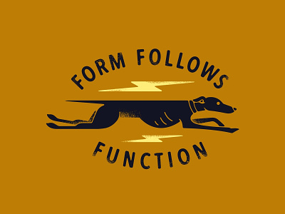 Form Follows Function dog fast greyhound lightning run running speed