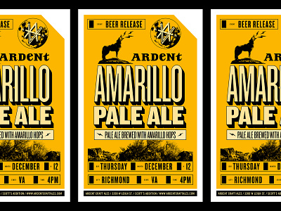 Ardent Amarillo Poster