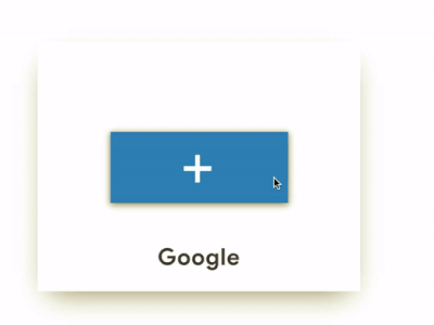 Google Material Design Button Animation