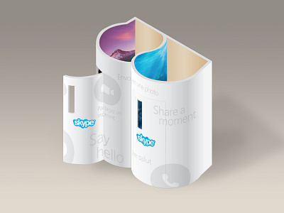 Skype Booth concept skype