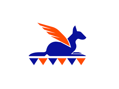 Arctic dog animal dog logo