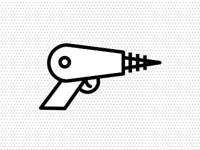 Toy Gun gun icon line