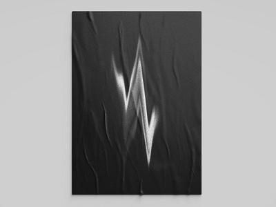 Anemoia No. 2 abstract bellingham black and white grey gritfusion gritty liquify painting pnw poster poster art pragmatica white