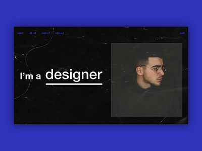 An About Page about about page bellingham casual rapper designer grunge hiker lorem ipsum navigation portrait rapper texture textures ui ui ux ui design uidesign ux washington