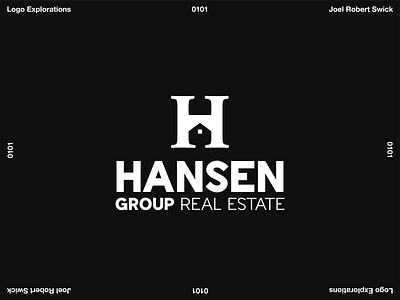 Hansen Group Real Estate Logo bellingham brand identity group real estate real estate agent washington