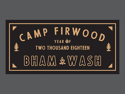 Camp Firwood Tag 2018 2018 tag bellingham camp firwood gold wa washington