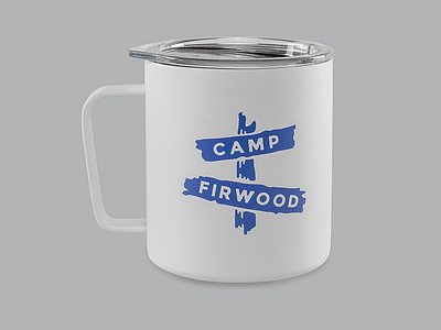 Camp Firwood Camper Mug 2018 tag bellingham blue camp firwood miir wa washington