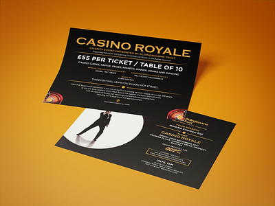 Casino Royale - Invite Design