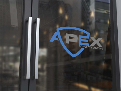 APEX CONCREATE COATING LOGO branding graphic design logo