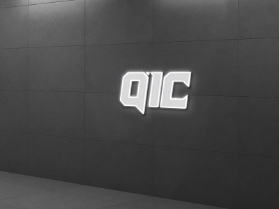 Q-IC LOGO branding graphic design logo