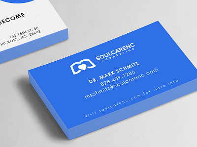 Soul Care NC Business Cards Mockup