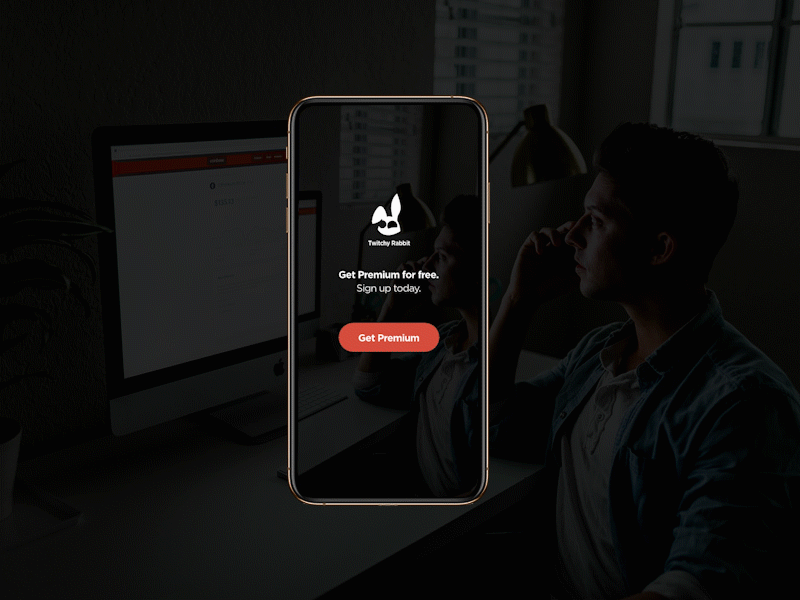 Sign Up Form apparel mockup login rabbit sign in form sign up page twitchy twitchyrabbit user inteface user interface animation user interface design