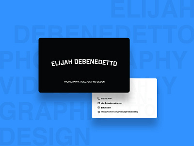 Freelance Business Card blackandwhite businesscard bw freelance freelance design freelance designer photography