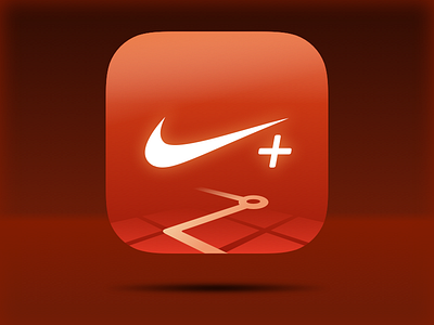 Nike Running App Icon app apple icon ios7 nike running sketch3 sketchapp