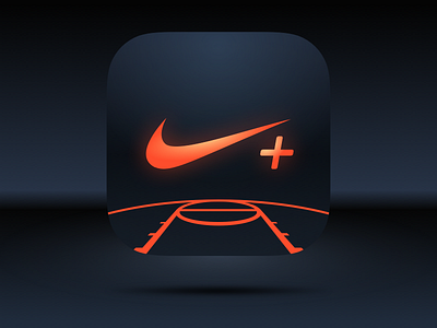 Nike Basketball App Icon app apple basketball icon ios7 nike nikebasketball sketch3 sketchapp