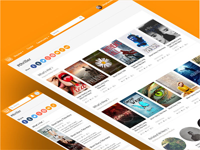 Wattpad Tags Page Redesign